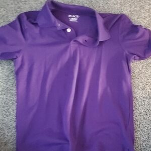 Place Vibrant Purple Kids Polo